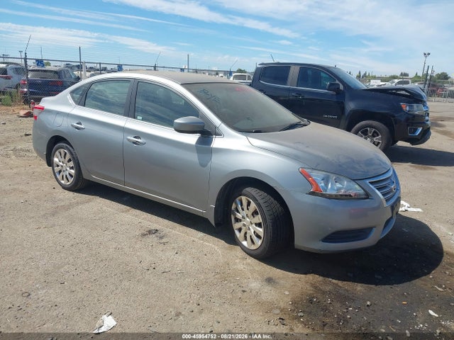 2013 Nissan Sentra S მანქანა იყიდება აუქციონზე, vin: 3N1AB7AP9DL748907, აუქციონის ნომერი: 45954752