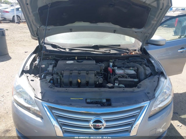 2013 Nissan Sentra S მანქანა იყიდება აუქციონზე, vin: 3N1AB7AP9DL748907, აუქციონის ნომერი: 45954752
