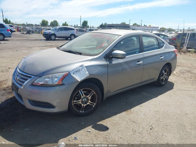 2013 Nissan Sentra S მანქანა იყიდება აუქციონზე, vin: 3N1AB7AP9DL748907, აუქციონის ნომერი: 45954752