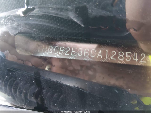 45954755 :رقم المزاد ، 1HGCP2E36CA128542 vin ، 2012 Honda Accord 2.4 Lx مزاد بيع