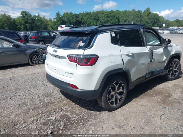 2025 Jeep Compass Limited 4x4 მანქანა იყიდება აუქციონზე, vin: 3C4NJDCN0ST525275, აუქციონის ნომერი: 45954787