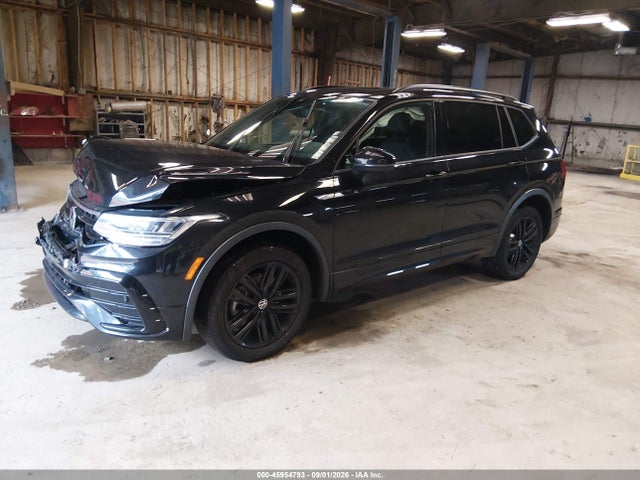 45954793 :رقم المزاد ، 3VV8B7AX1NM081064 vin ، 2022 Volkswagen Tiguan 2.0t Se R-line Black مزاد بيع