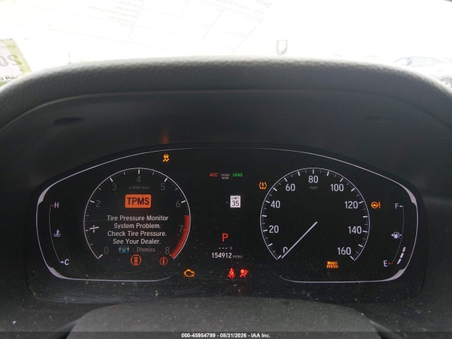 45954799 :رقم المزاد ، 1HGCV1F43KA021566 vin ، 2019 Honda Accord Ex مزاد بيع