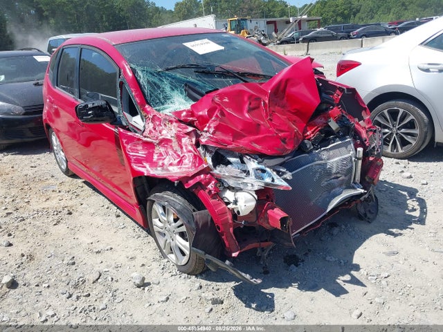 45954940 :رقم المزاد ، JHMGE88439S055922 vin ، 2009 Honda Fit Sport مزاد بيع