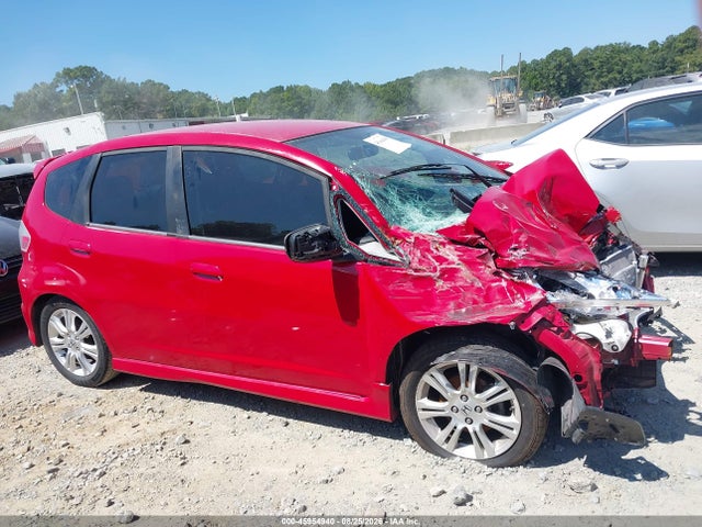 45954940 :رقم المزاد ، JHMGE88439S055922 vin ، 2009 Honda Fit Sport مزاد بيع