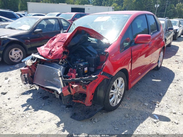 45954940 :رقم المزاد ، JHMGE88439S055922 vin ، 2009 Honda Fit Sport مزاد بيع