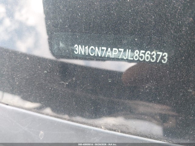 3N1CN7AP7JL856373 Nissan Versa 1.6 Sv