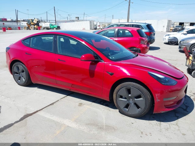 45955019 :رقم المزاد ، 5YJ3E1EA4PF582153 vin ، 2023 Tesla Model 3 Rear-wheel Drive مزاد بيع