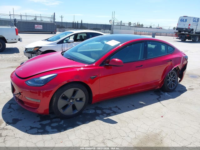 45955019 :رقم المزاد ، 5YJ3E1EA4PF582153 vin ، 2023 Tesla Model 3 Rear-wheel Drive مزاد بيع