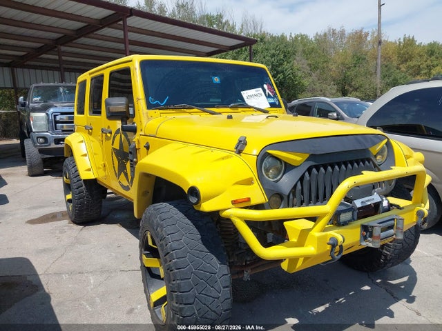 Продаж на аукціоні авто 2008 Jeep Wrangler Unlimited X, vin: 1J4GB39118L576660, номер лоту: 45955028