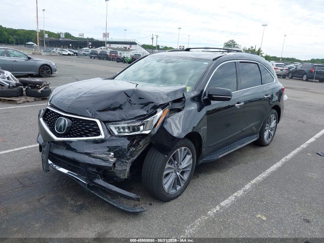 Auction sale of the 2017 Acura Mdx Technology Package, vin: 5J8YD4H54HL001842, lot number: 45955050