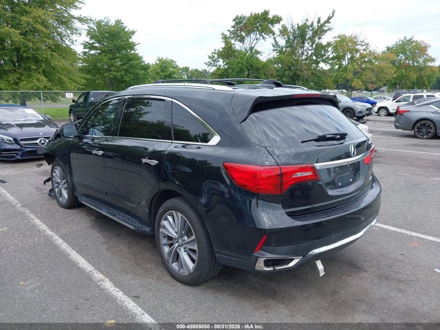 Auction sale of the 2017 Acura Mdx Technology Package, vin: 5J8YD4H54HL001842, lot number: 45955050