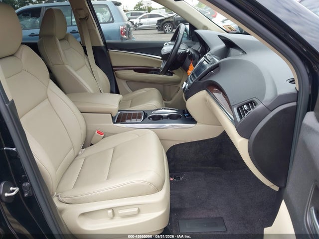 Auction sale of the 2017 Acura Mdx Technology Package, vin: 5J8YD4H54HL001842, lot number: 45955050