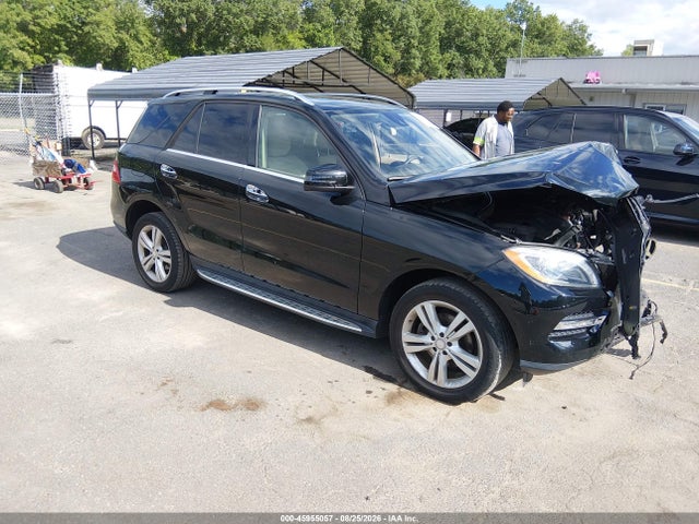 45955057 :رقم المزاد ، 4JGDA5HBXFA466633 vin ، 2015 Mercedes-benz Ml 350 4matic مزاد بيع