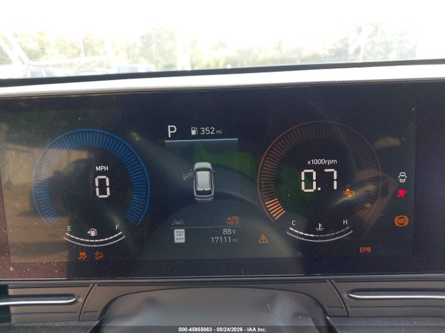 2025 Hyundai Kona Sel მანქანა იყიდება აუქციონზე, vin: KM8HBCAB6SU212553, აუქციონის ნომერი: 45955063