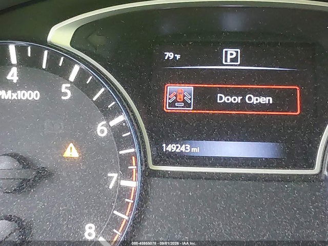 45955078 :رقم المزاد ، 1N4AL3AP2HC165587 vin ، 2017 Nissan Altima 2.5 Sr مزاد بيع
