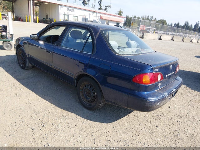 2001 Toyota Corolla Le მანქანა იყიდება აუქციონზე, vin: 2T1BR12E41C503681, აუქციონის ნომერი: 45955145