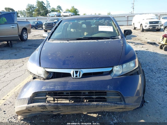 2006 Honda Civic Lx მანქანა იყიდება აუქციონზე, vin: 1HGFA16586L141889, აუქციონის ნომერი: 45955176