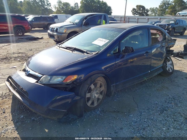 2006 Honda Civic Lx მანქანა იყიდება აუქციონზე, vin: 1HGFA16586L141889, აუქციონის ნომერი: 45955176