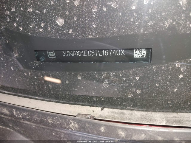 Aukcja sprzedaży 2026 Chevrolet Equinox Fwd Lt, vin: 3GNAXHEG5TL167408, numer aukcji: 45955195
