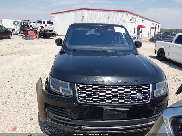 Aukcja sprzedaży 2019 Land Rover Range Rover 3.0l V6 Supercharged Hse, vin: SALGS2SVXKA536442, numer aukcji: 45955213