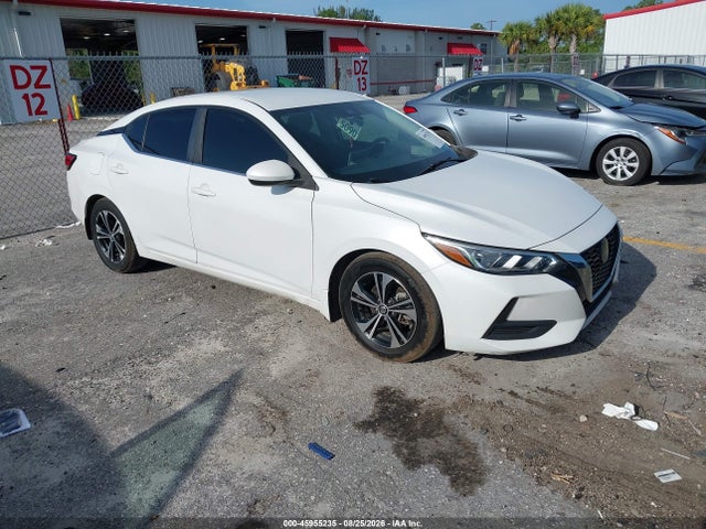 2021 Nissan Sentra Sv Xtronic Cvt მანქანა იყიდება აუქციონზე, vin: 3N1AB8CV3MY228156, აუქციონის ნომერი: 45955235