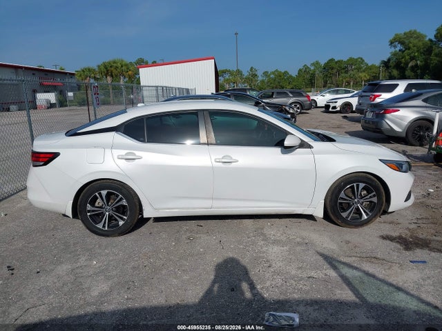 2021 Nissan Sentra Sv Xtronic Cvt მანქანა იყიდება აუქციონზე, vin: 3N1AB8CV3MY228156, აუქციონის ნომერი: 45955235