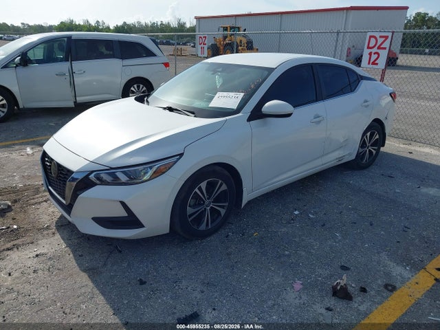 2021 Nissan Sentra Sv Xtronic Cvt მანქანა იყიდება აუქციონზე, vin: 3N1AB8CV3MY228156, აუქციონის ნომერი: 45955235