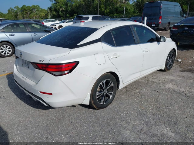 2021 Nissan Sentra Sv Xtronic Cvt მანქანა იყიდება აუქციონზე, vin: 3N1AB8CV3MY228156, აუქციონის ნომერი: 45955235