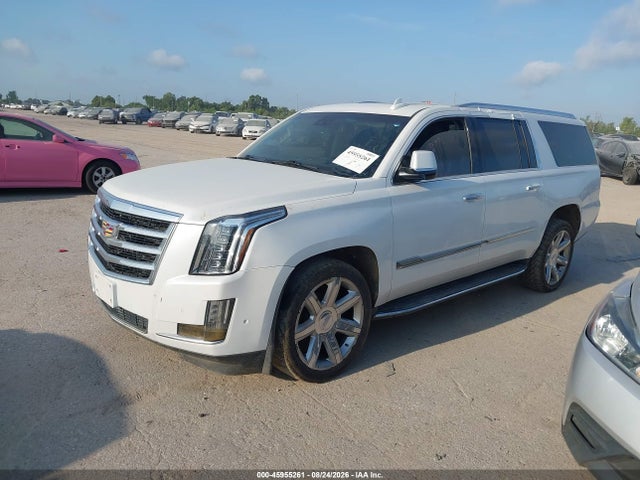 45955261 :رقم المزاد ، 1GYS4JKJ8KR334410 vin ، 2019 Cadillac Escalade Esv Premium Luxury مزاد بيع