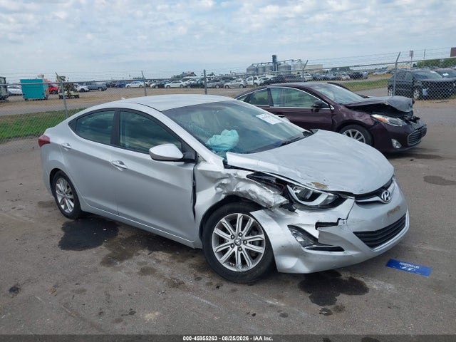 Auction sale of the 2015 Hyundai Elantra Se, vin: 5NPDH4AEXFH555271, lot number: 45955263