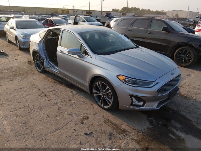 45955483 :رقم المزاد ، 3FA6P0K91LR193920 vin ، 2020 Ford Fusion Titanium مزاد بيع