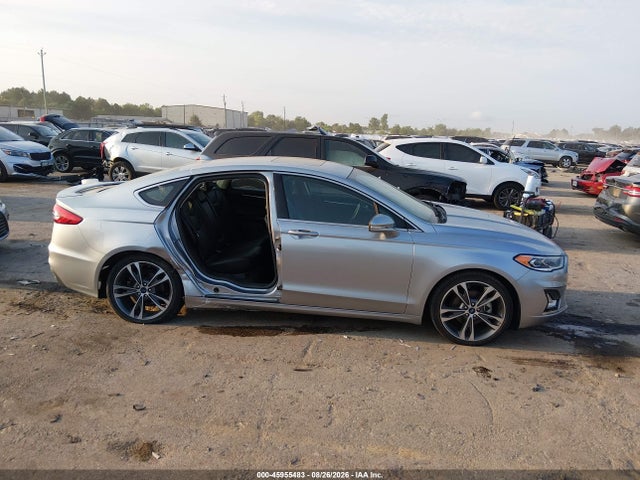 45955483 :رقم المزاد ، 3FA6P0K91LR193920 vin ، 2020 Ford Fusion Titanium مزاد بيع