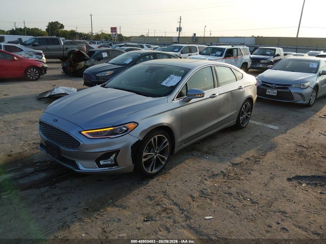 45955483 :رقم المزاد ، 3FA6P0K91LR193920 vin ، 2020 Ford Fusion Titanium مزاد بيع