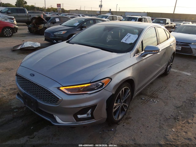 45955483 :رقم المزاد ، 3FA6P0K91LR193920 vin ، 2020 Ford Fusion Titanium مزاد بيع
