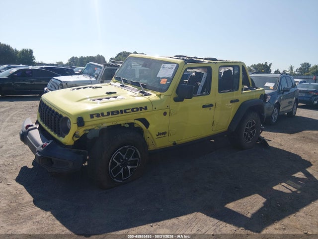 Aukcja sprzedaży 2024 Jeep Wrangler 4-door Rubicon 4x4, vin: 1C4PJXFGXRW252874, numer aukcji: 45955493