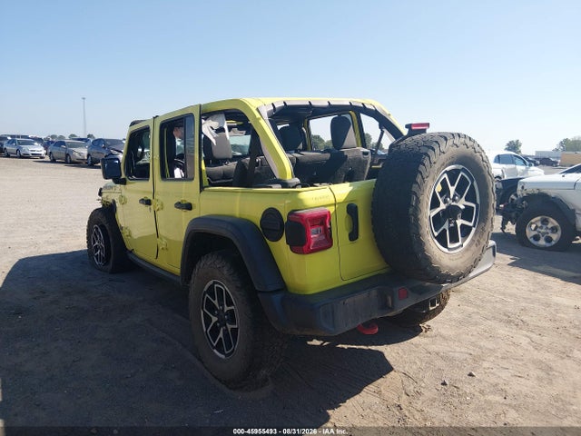 Aukcja sprzedaży 2024 Jeep Wrangler 4-door Rubicon 4x4, vin: 1C4PJXFGXRW252874, numer aukcji: 45955493
