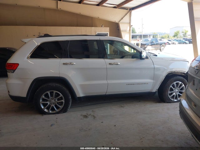 Продажа на аукционе авто 2015 Jeep Grand Cherokee Limited, vin: 1C4RJEBG1FC614719, номер лота: 45955545