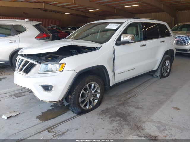 Продажа на аукционе авто 2015 Jeep Grand Cherokee Limited, vin: 1C4RJEBG1FC614719, номер лота: 45955545