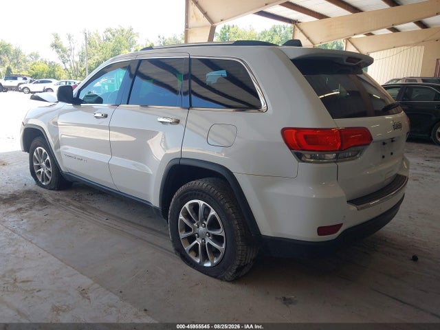 Продажа на аукционе авто 2015 Jeep Grand Cherokee Limited, vin: 1C4RJEBG1FC614719, номер лота: 45955545