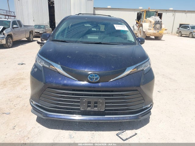 45955558 :رقم المزاد ، 5TDYRKEC2NS107482 vin ، 2022 Toyota Sienna Xle مزاد بيع