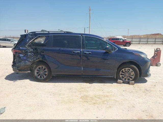 45955558 :رقم المزاد ، 5TDYRKEC2NS107482 vin ، 2022 Toyota Sienna Xle مزاد بيع