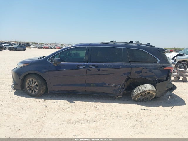 45955558 :رقم المزاد ، 5TDYRKEC2NS107482 vin ، 2022 Toyota Sienna Xle مزاد بيع