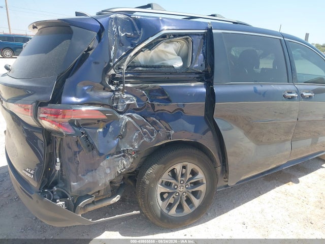 45955558 :رقم المزاد ، 5TDYRKEC2NS107482 vin ، 2022 Toyota Sienna Xle مزاد بيع