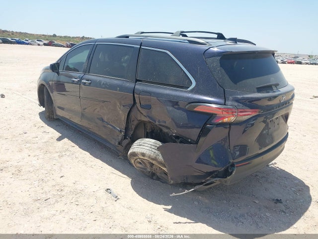 45955558 :رقم المزاد ، 5TDYRKEC2NS107482 vin ، 2022 Toyota Sienna Xle مزاد بيع