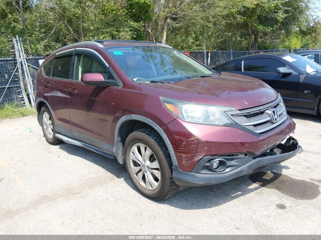 45955597 :رقم المزاد ، 5J6RM4H70DL032949 vin ، 2013 Honda Cr-v Ex-l مزاد بيع