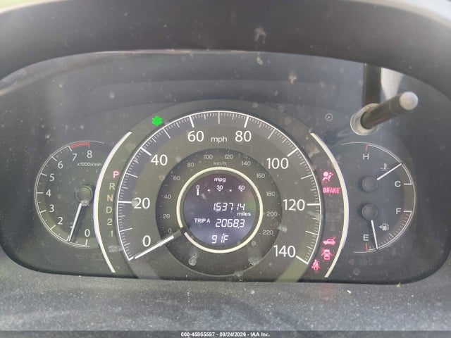 Aukcja sprzedaży 2013 Honda Cr-v Ex-l, vin: 5J6RM4H70DL032949, numer aukcji: 45955597