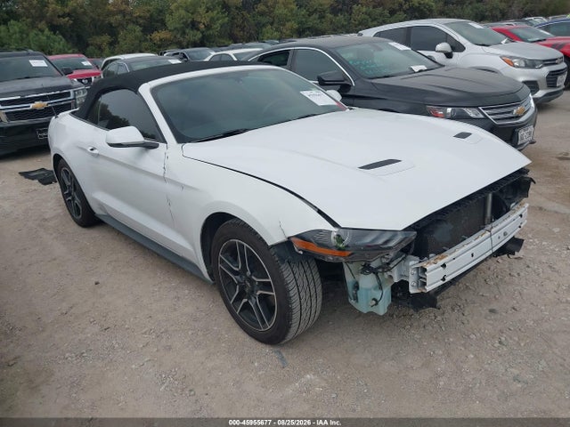 45955677 :رقم المزاد ، 1FATP8UH9L5105964 vin ، 2020 Ford Mustang Ecoboost Premium مزاد بيع