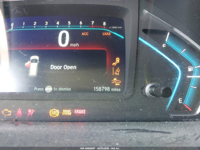 Aukcja sprzedaży 2018 Honda Odyssey Touring, vin: 5FNRL6H86JB009056, numer aukcji: 45955697