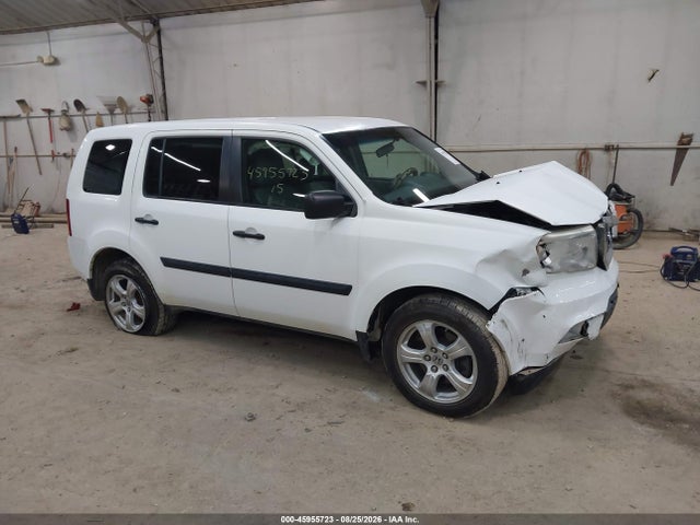 2015 Honda Pilot Lx მანქანა იყიდება აუქციონზე, vin: 5FNYF4H22FB045790, აუქციონის ნომერი: 45955723